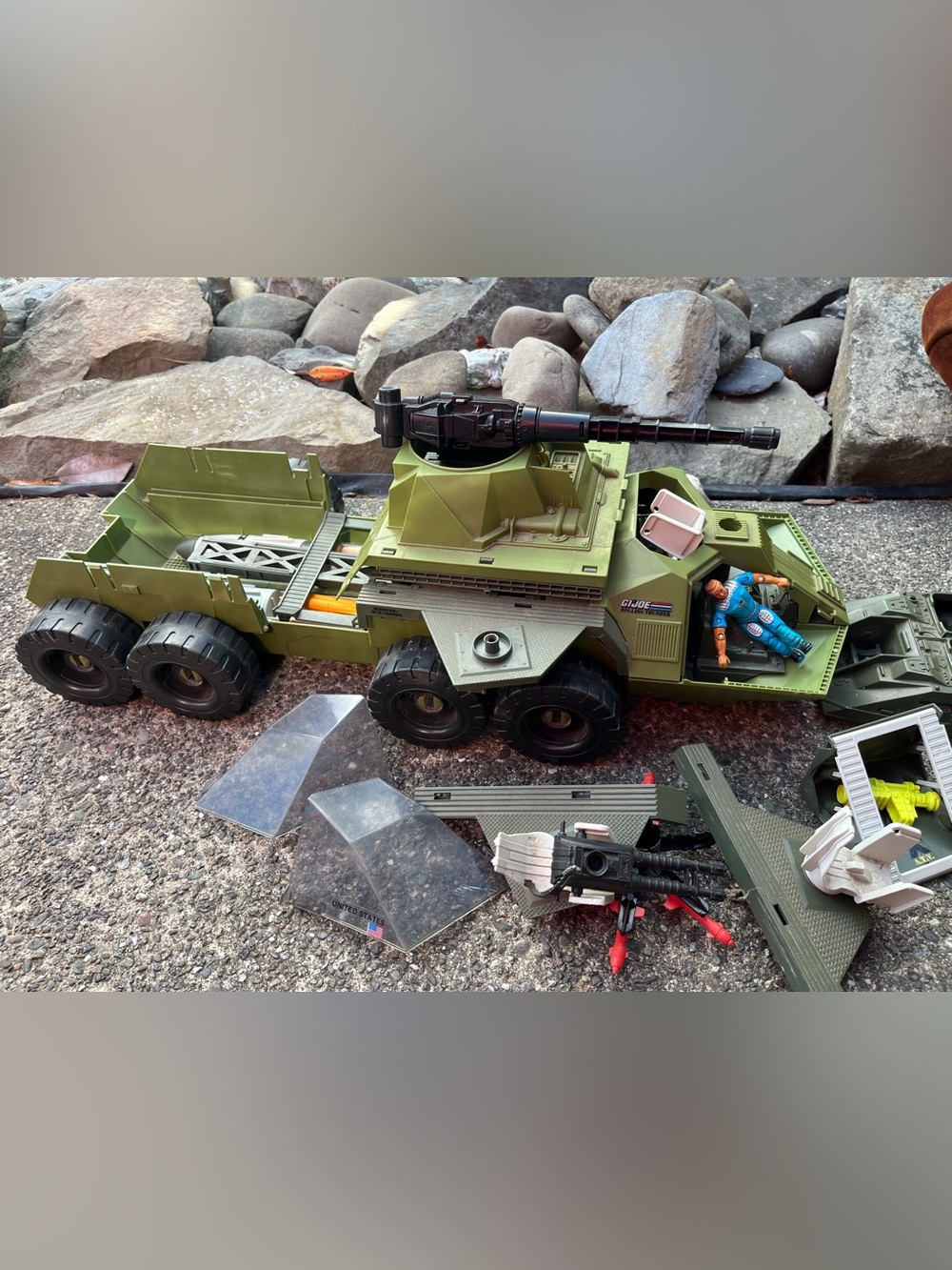 GI Joe Collectors Military Transport Truck w/Aditional Parts